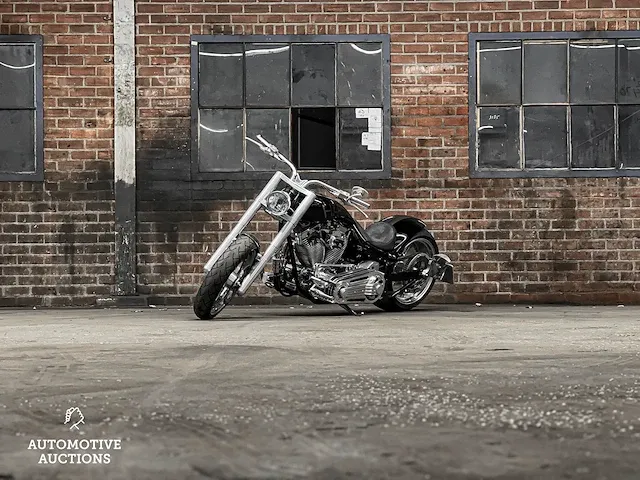 Walz hardcore cycles nl dragstyle chopper -1600cc s&s- 2002, 65-mb-gv - afbeelding 1 van  42