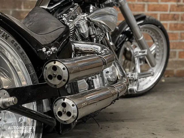 Walz hardcore cycles nl dragstyle chopper -1600cc s&s- 2002, 65-mb-gv - afbeelding 19 van  42