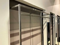 Wand kledingrek (4x) - afbeelding 2 van  5