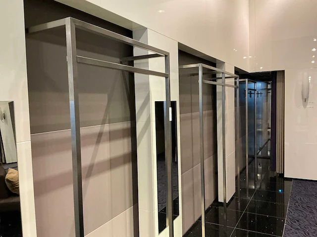 Wand kledingrek (4x) - afbeelding 4 van  5