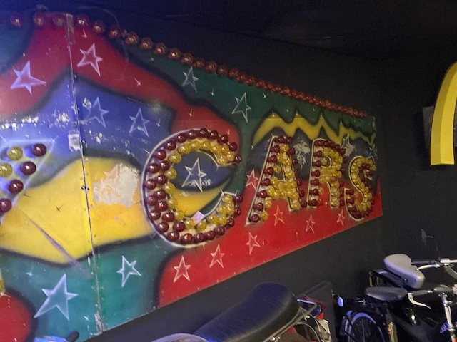 Wand lichtreclame “crazy cars” - afbeelding 3 van  4