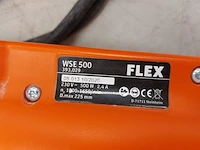 Wand-/plafondschuurmachine - 225mm - 230v flex powertools, wse500, bouwjaar 2021 - afbeelding 6 van  6