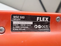 Wand-/plafondschuurmachine 225mm 230v~, flex powertools, wse500, 2017 - afbeelding 5 van  5