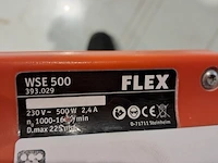 Wand-/plafondschuurmachine flex powertools, wse500, bouwjaar 2017 - afbeelding 4 van  6