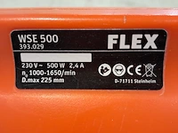 Wand-/plafondschuurmachine flex powertools, wse500, bouwjaar 2017 - afbeelding 4 van  7