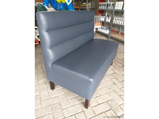 Wandbank - amalfi kunstleder - 120 cm. - afbeelding 2 van  4