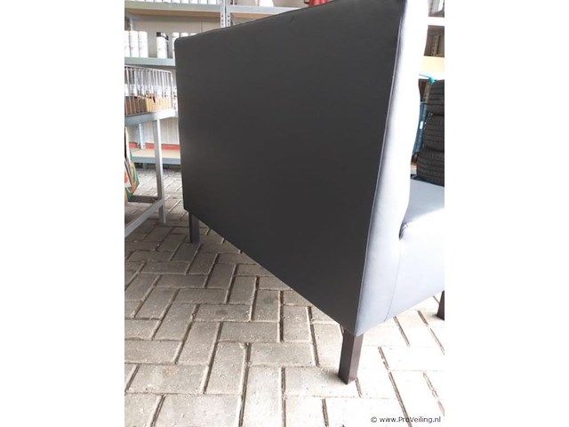 Wandbank - amalfi kunstleder - 120 cm. - afbeelding 3 van  4