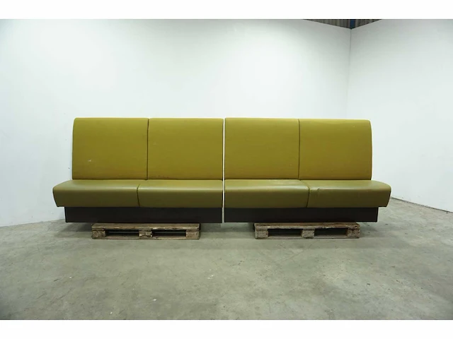 Wandbank met hoge rug - afbeelding 2 van  6