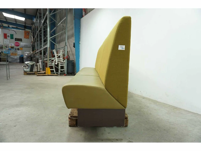 Wandbank met hoge rug - afbeelding 5 van  6