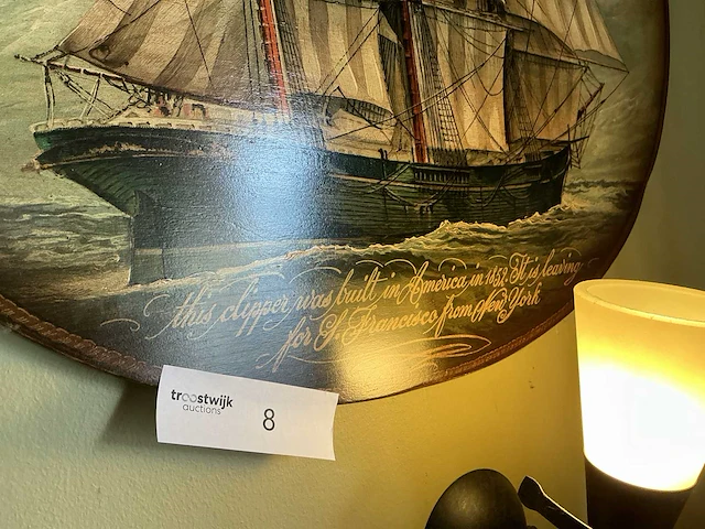 Wandbord, sovereighn of the seas - afbeelding 3 van  3