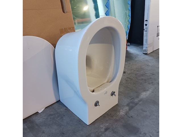 Wandcloset met reservoir, tece/ideal standard, wit - afbeelding 3 van  10