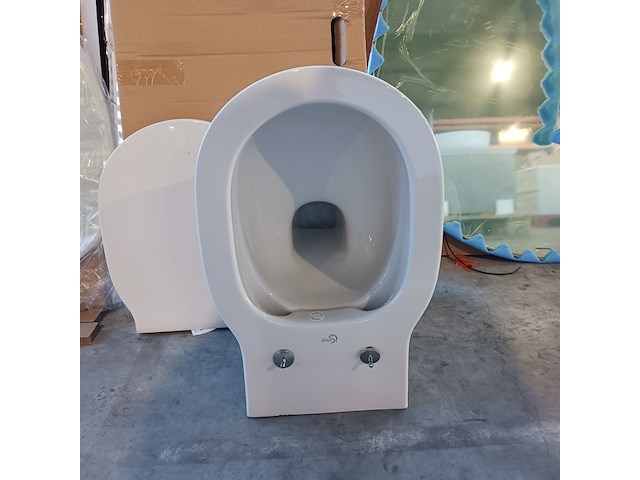 Wandcloset met reservoir, tece/ideal standard, wit - afbeelding 4 van  10