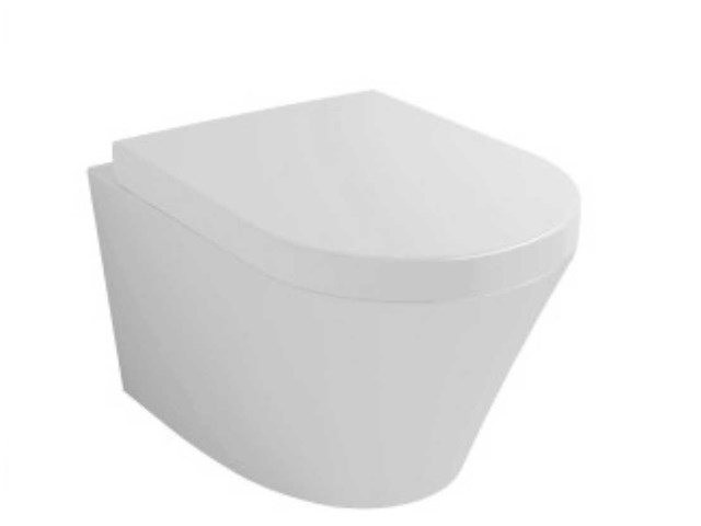 Wandcloset rimless wit - afbeelding 1 van  4