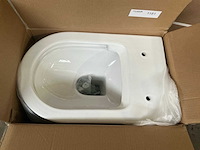 Wandcloset rimless wit - afbeelding 2 van  4