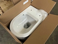 Wandcloset rimless wit - afbeelding 3 van  4