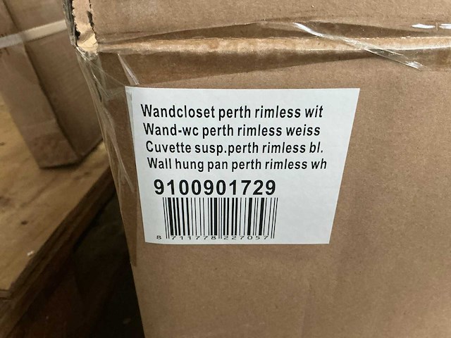 Wandcloset rimless wit - afbeelding 4 van  4