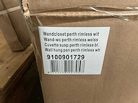 Wandcloset rimless wit - afbeelding 4 van  4