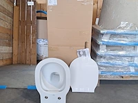 Wandcloset-set, tecé/ ideal standard, glanswit - afbeelding 1 van  5