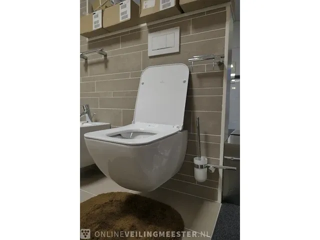 Wandcloset villeroy & boch, glans wit - afbeelding 1 van  12