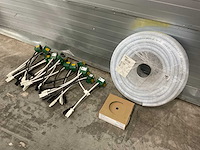 Wandcontactdozen, beschermingsslang en kabel - afbeelding 1 van  12