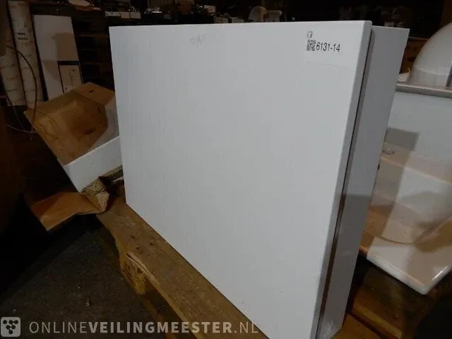 Wandconvector jaga, hybrid briza 055 wol, wit, , 75x55x14cm - afbeelding 1 van  3