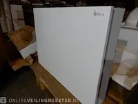 Wandconvector jaga, hybrid briza 055 wol, wit, , 75x55x14cm - afbeelding 1 van  3