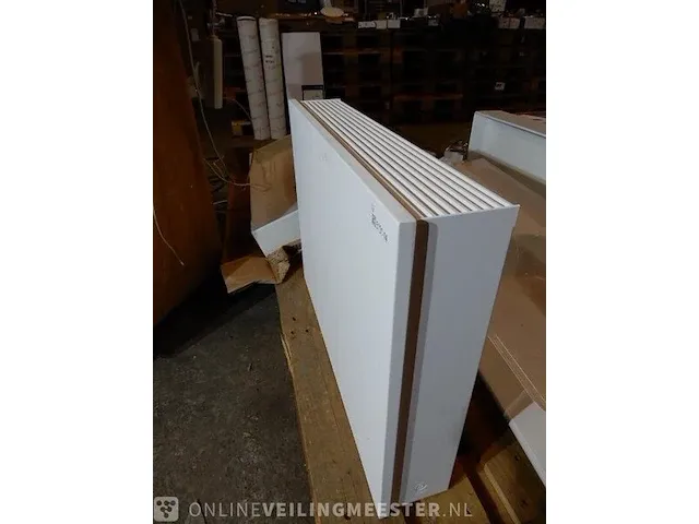 Wandconvector jaga, hybrid briza 055 wol, wit, , 75x55x14cm - afbeelding 2 van  3