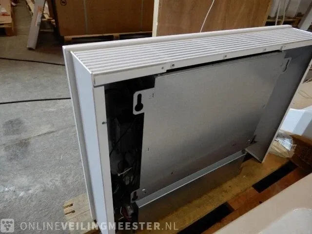 Wandconvector jaga, hybrid briza 055 wol, wit, , 75x55x14cm - afbeelding 3 van  3