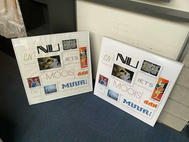 Wanddecoratie (2x) - afbeelding 2 van  9