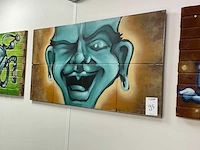 Wanddecoratie (3x) - afbeelding 2 van  3