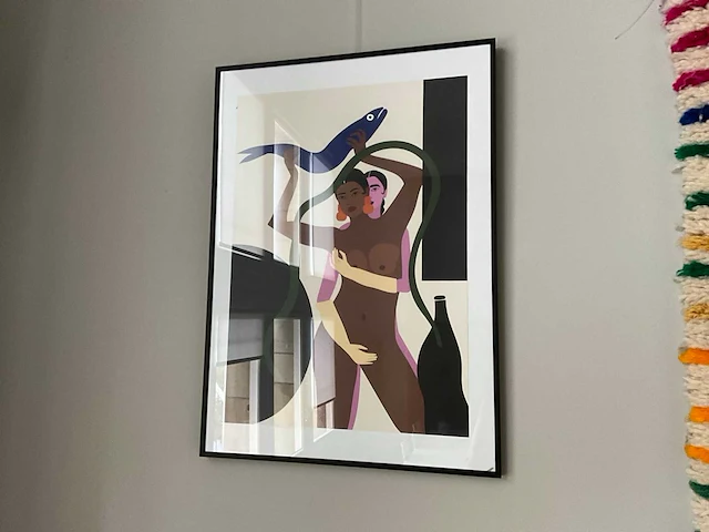 Wanddecoratie (3x) - afbeelding 2 van  3