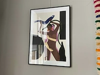 Wanddecoratie (3x) - afbeelding 2 van  3