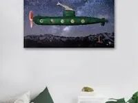Wanddecoratie arty-shoc, starry nights small - afbeelding 1 van  3