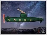 Wanddecoratie arty-shoc, starry nights small - afbeelding 2 van  3