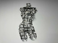 Wanddecoratie buste vrouw - afbeelding 1 van  5