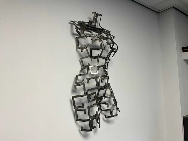 Wanddecoratie buste vrouw - afbeelding 3 van  5