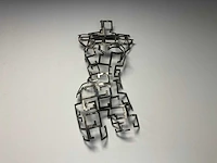 Wanddecoratie buste vrouw - afbeelding 4 van  5