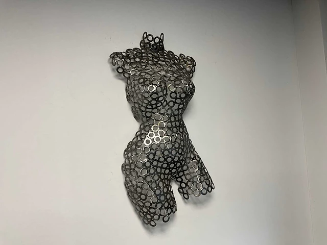 Wanddecoratie buste vrouw - afbeelding 3 van  5