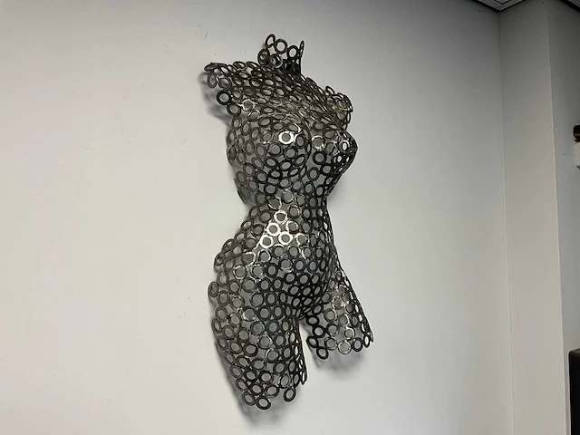 Wanddecoratie buste vrouw - afbeelding 5 van  5