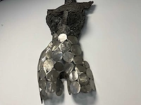 Wanddecoratie buste vrouw - afbeelding 6 van  7