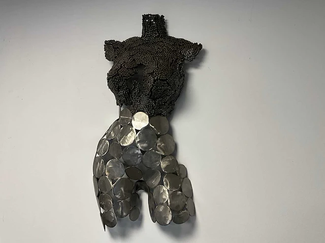 Wanddecoratie buste vrouw - afbeelding 7 van  7