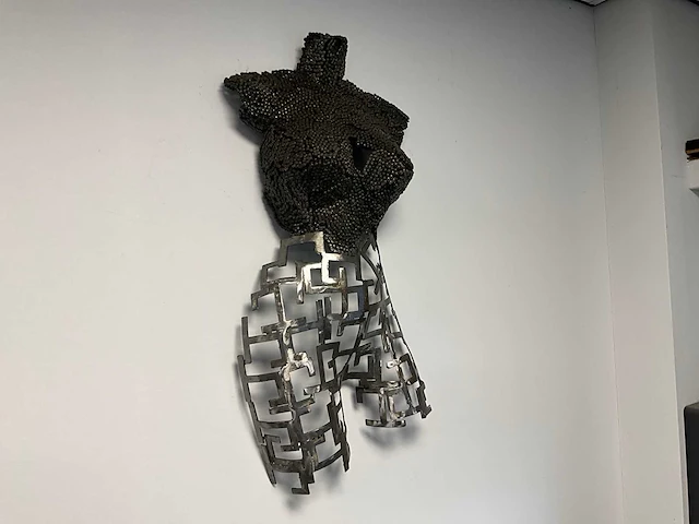 Wanddecoratie buste vrouw - afbeelding 3 van  7