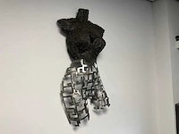 Wanddecoratie buste vrouw - afbeelding 3 van  7