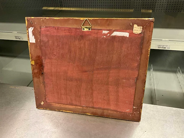Wanddecoratie in goudkleurige lijst - afbeelding 5 van  5
