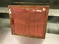 Wanddecoratie in goudkleurige lijst - afbeelding 5 van  5