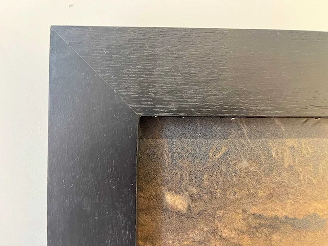Wanddecoratie in houten lijst (3x) - afbeelding 5 van  5