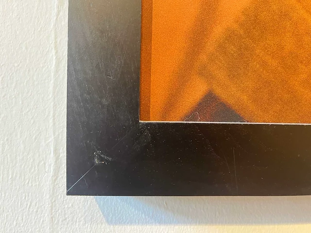 Wanddecoratie in houten lijst - afbeelding 2 van  2