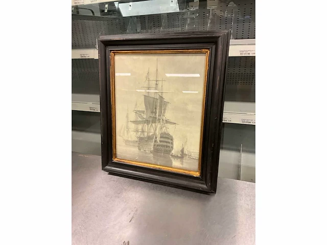 Wanddecoratie in lijst - afbeelding 2 van  5