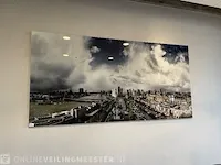 Wanddecoratie "skyline rotterdam" huib nederhof