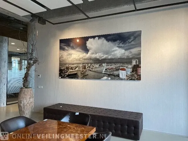 Wanddecoratie "skyline rotterdam" huib nederhof - afbeelding 2 van  6